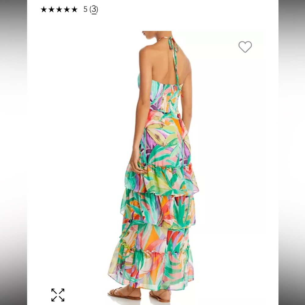 Vibrant Multicolor Summer Dress perfect for welcome party